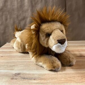 New! Aurora Miyoni Lion Plush Stuffed Animal Stuffie Eco Friendly